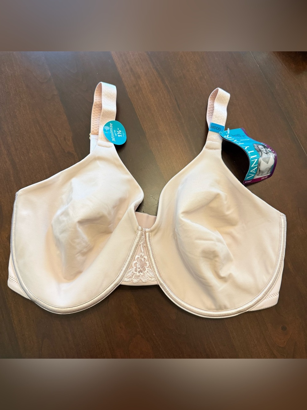 Vanity fair beauty back minimizer bra sz 38DDD